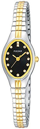 Pulsar Dress Czarny/Stal w odcieniu złota PC3274X9