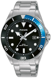 Pulsar Czarny/Stal Ø41.6 mm PG8293X1