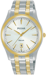 Pulsar Classic Biały/Stal w odcieniu złota Ø38 mm PG8314X1
