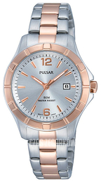 Pulsar Srebrny/Stal w kolorze różowego złota Ø30 mm PH7384X1