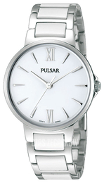 Pulsar Dress Biały/Stal Ø32 mm PH8075X1