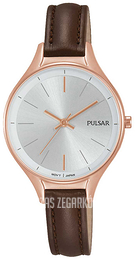 Pulsar Dress Srebrny/Skóra Ø29 mm PH8282X1