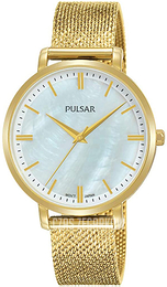 Pulsar Classic Biały/Stal w odcieniu złota Ø33 mm PH8462X1