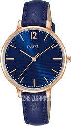 Pulsar Niebieski/Skóra Ø32 mm PH8488X1