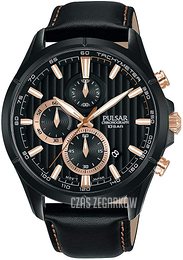 Pulsar Czarny/Skóra Ø43 mm PM3165X1