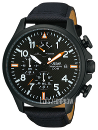 Pulsar Czarny/Skóra Ø44 mm PS6057X1
