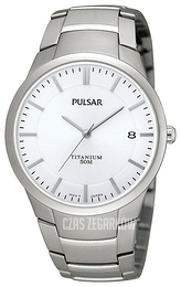 Pulsar Dress Srebrny/Tytan Ø37 mm PS9009X1
