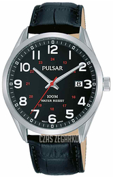 Pulsar Czarny/Skóra Ø39 mm PS9569X1