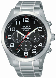 Pulsar Sport Czarny/Stal Ø43 mm PT3661X1