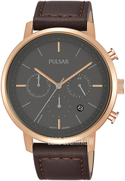 Pulsar Szary/Skóra Ø42 mm PT3940X1