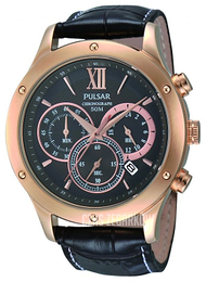 Pulsar Czarny/Skóra Ø44 mm PU2058X1