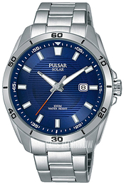 Pulsar Solar Niebieski/Stal Ø40 mm PX3149X1