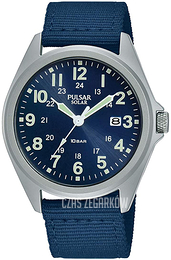 Pulsar Niebieski/Tkanina Ø39.5 mm PX3223X1