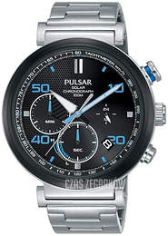 Pulsar Solar Czarny/Stal Ø44 mm PZ5065X1