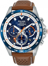 Pulsar Accelerator Niebieski/Skóra Ø44 mm PZ5113X1