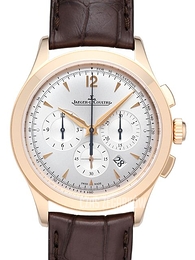 Jaeger LeCoultre Master Chronograph Srebrny/Skóra Ø40 mm 1532420