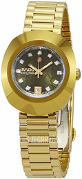 Rado Diastar Original Zielony/Stal w odcieniu złota Ø27.3 mm R12416533