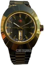 Rado Diastar Original Czarny/Stal w kolorze różowego złota Ø38.5 mm R12998153