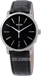Rado Diamaster Czarny/Skóra Ø40 mm R14072175