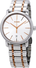 Rado Diamaster Srebrny/Stal w odcieniu złota Ø40 mm R14078103