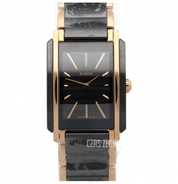 Rado Integral Czarny/Stal w kolorze różowego złota R20194162