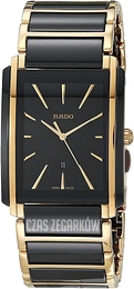 Rado Integral Czarny/Stal w odcieniu złota R20204162