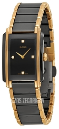 Rado Integral Czarny/Stal w kolorze różowego złota R20612712