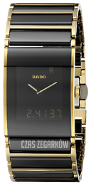 Rado Integral Czarny/Stal w odcieniu złota R20799152