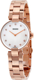 Rado Coupole Biały/Stal w kolorze różowego złota Ø27 mm R22855923