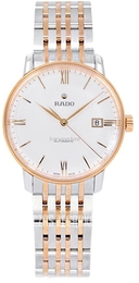 Rado Coupole Biały/Stal w kolorze różowego złota Ø38 mm R22860067
