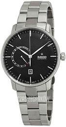 Rado Coupole Czarny/Stal Ø41 mm R22878153