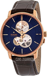 Rado Coupole Niebieski/Skóra Ø41 mm R22895215