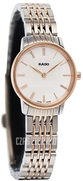 Rado Coupole Biały/Stal w kolorze różowego złota Ø27 mm R22897933