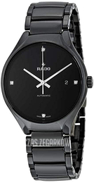 Rado True Czarny/Czeramiczna Ø40 mm R27056722