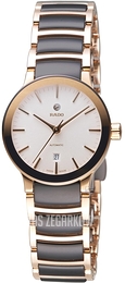 Rado Centrix Kremowy/Stal w kolorze różowego złota Ø38 mm R30036022