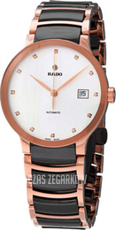 Rado Centrix Srebrny/Stal w kolorze różowego złota Ø38 mm R30036762