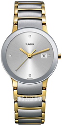 Rado Centrix Srebrny/Stal w odcieniu złota Ø28 mm R30932713