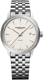 Raymond Weil Maestro Kremowy/Stal Ø40 mm 2237-ST-65011