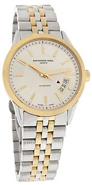 Raymond Weil Freelancer Srebrny/Stal w odcieniu złota Ø38 mm 2770-STP-65001