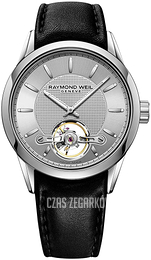 Raymond Weil Freelancer Srebrny/Skóra Ø42 mm 2780-STC-65001