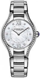 Raymond Weil Raymond Noemia Biały/Stal Ø24 mm 5124-STS-00985