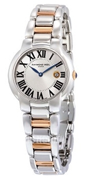 Raymond Weil Jasmine Srebrny/Stal w kolorze różowego złota Ø29 mm 5229-S5-00659
