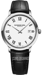 Raymond Weil Toccata Biały/Skóra Ø39 mm 5485-STC-00300