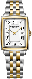 Raymond Weil Toccata Biały/Stal w odcieniu złota 5925-STP-00300