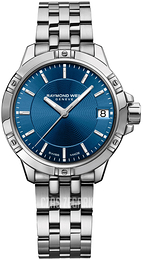 Raymond Weil Tango Niebieski/Stal Ø30 mm 5960-ST-50011