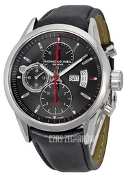 Raymond Weil Freelancer Czarny/Skóra Ø42 mm 7730-STC-20041