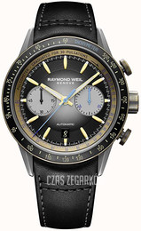 Raymond Weil Freelancer Szary/Skóra Ø43.5 mm 7780-TB3-20423