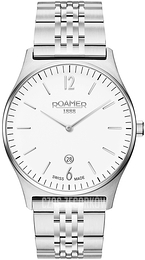 Roamer Monza Elements Biały/Stal Ø40 mm 650810-41-15-50