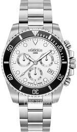 Roamer Monza Deep Sea 100 Srebrny/Stal Ø41 mm 851837-41-15-20