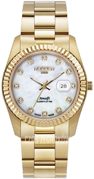 Roamer Monza Amalfi Szary/Stal w odcieniu złota Ø34 mm 852844-48-89-20